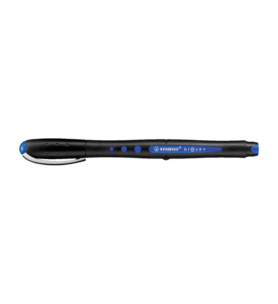 Rollerball, Bl@ck, Punta Media 0.5 mm, Azul, Unidad